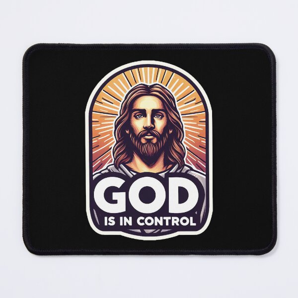 Item preview, God Is In Control designed and sold by plushism.