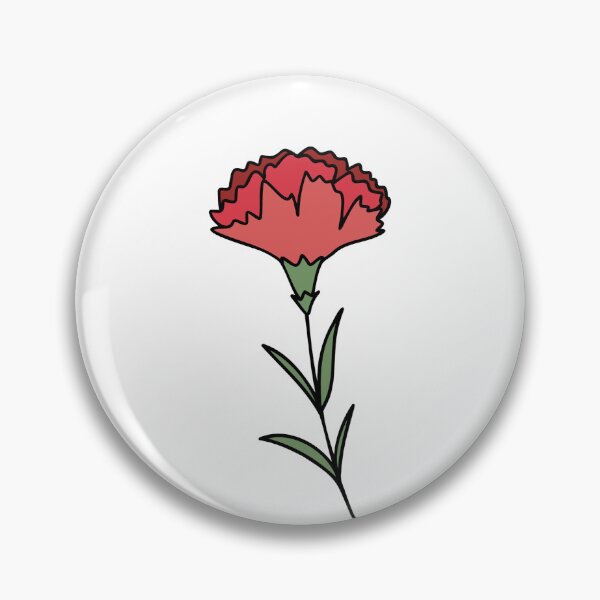 Item preview, birth flower January Carnation designed and sold by piximom75.