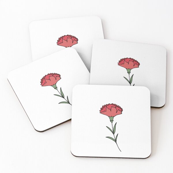 Item preview, birth flower January Carnation designed and sold by piximom75.