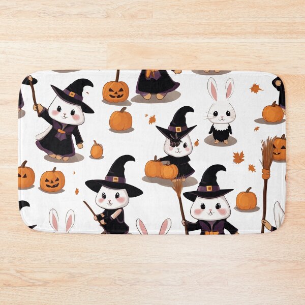 Item preview, Cute Bunnies Wearing Halloween Costumes designed and sold by dennaibz.