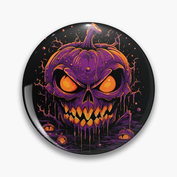 Item preview, pumpkin skull designed and sold by Nekiy.