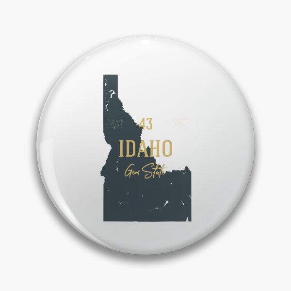 Item preview, American state map. Idaho. Gem State designed and sold by dk-design85.