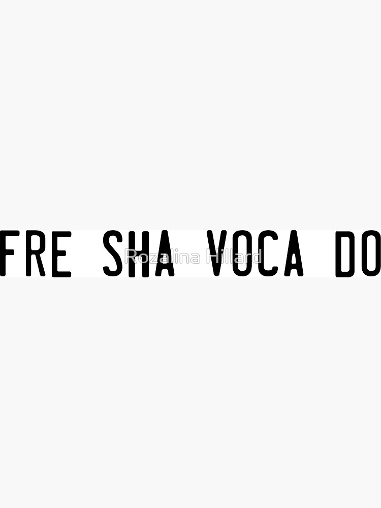 Fre sha voca do by Jhillardau
