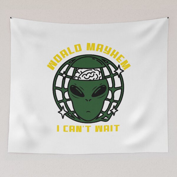 Aperçu de l'œuvre chaos mondial créée et vendue par MRRRDESIGN.