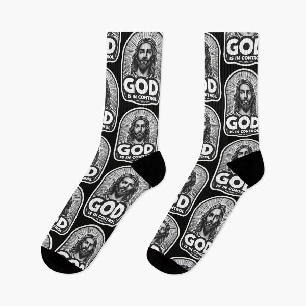 Item preview, God Is In Control designed and sold by plushism.