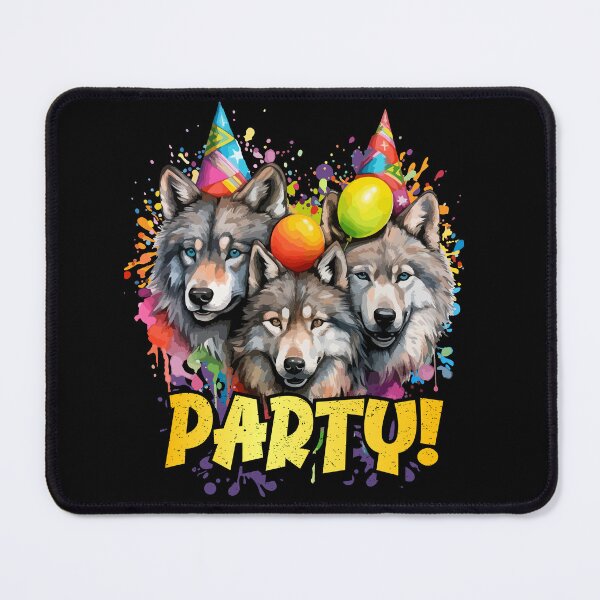 Item preview, Birthday Wolves Party Themed  designed and sold by PrettyPittie Shop.