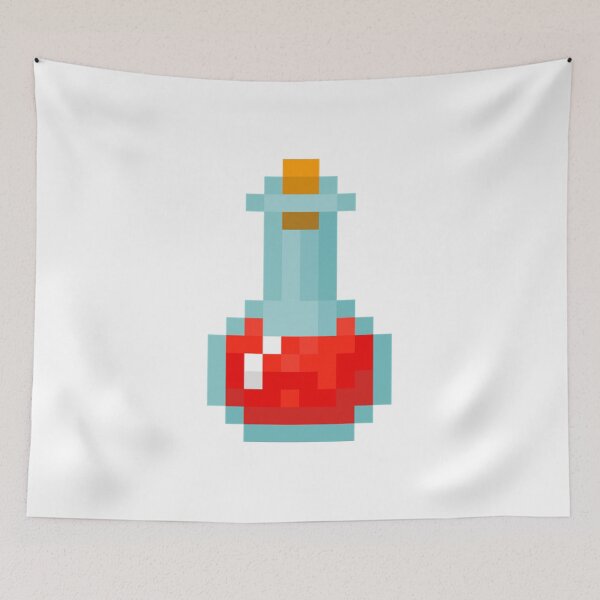 Item preview, Pixelated healing potion image designed and sold by 16artypixels.