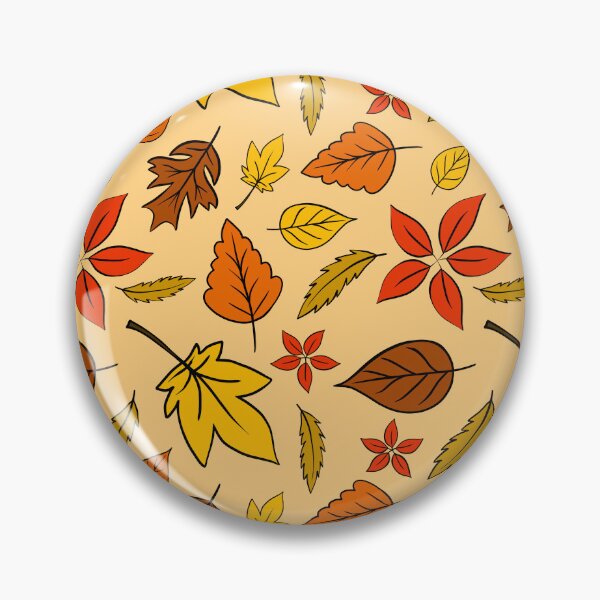 Item preview, Autumn Fall Leaves Flowing Seamless Repeat Pattern - Cream / Light Yellow Backdrop designed and sold by SemDesigns1.