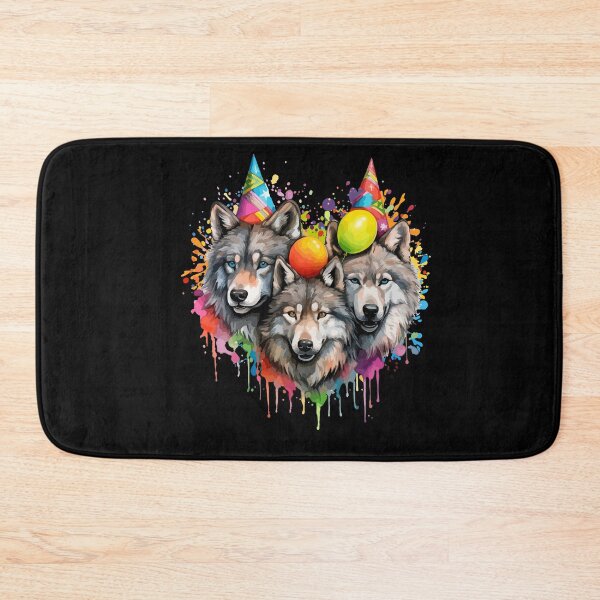 Item preview, Birthday Wolves designed and sold by PrettyPittie Shop.