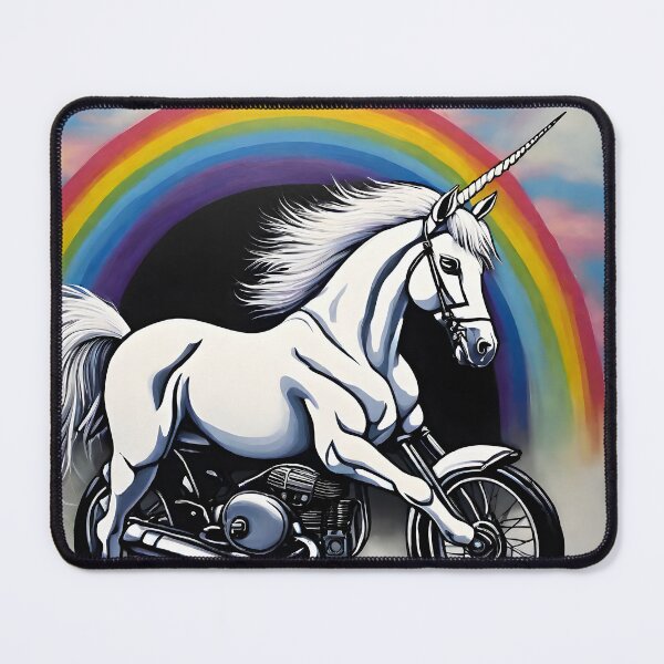 Item preview, Unicorn on Bike designed and sold by ishitastore08.