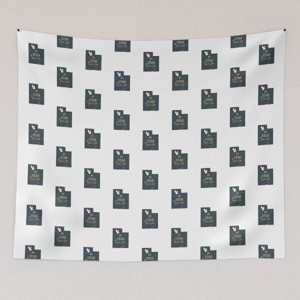 Item preview, American state map. Utah. Beehive State designed and sold by dk-design85.