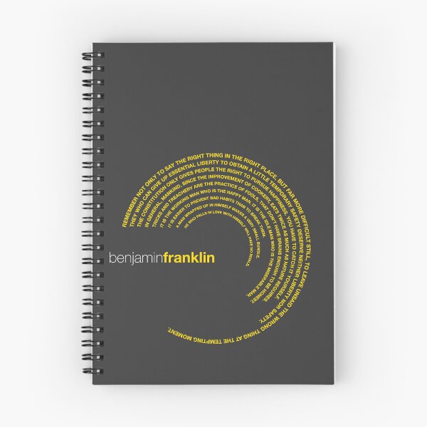 Item preview, Benjamin Franklin famous quotes poster [gold] designed and sold by CMYKStudio.