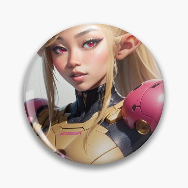 Item preview, Portrait Of A Warrior - Samus Cosplay Series - 1 designed and sold by cyberdoll-AI.