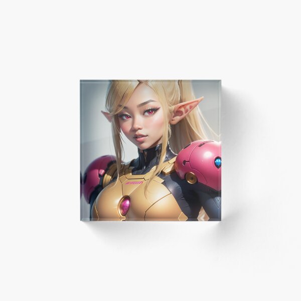 Item preview, Portrait Of A Warrior - Samus Cosplay Series - 1 designed and sold by cyberdoll-AI.