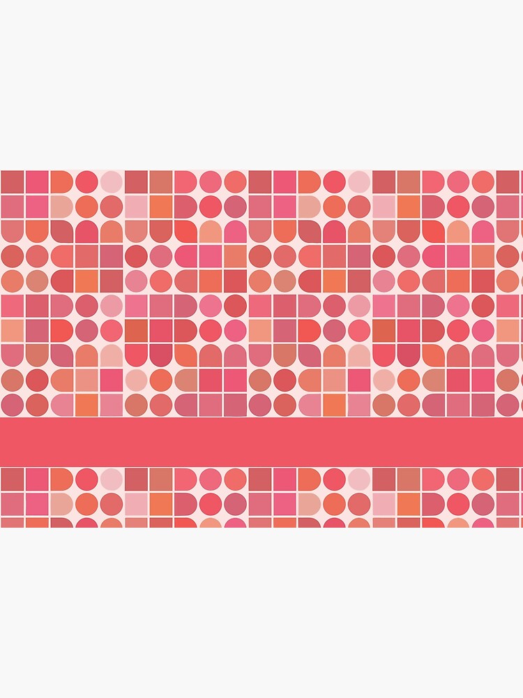Thumbnail 3 of 3, Poster, Retro Dots and Squares Pattern designed and sold by hidden-design.