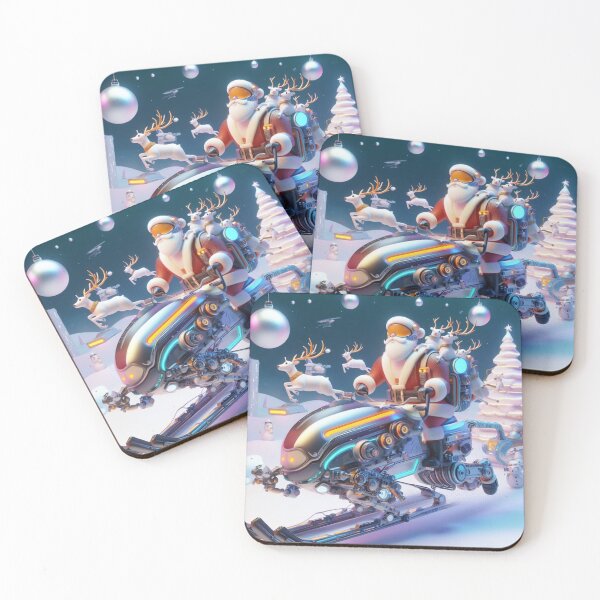 Item preview, santa claus, reindeer, snowmen, designed and sold by KICIART.