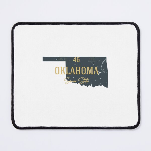 Item preview, American state map. Oklahoma. Sooner State designed and sold by dk-design85.