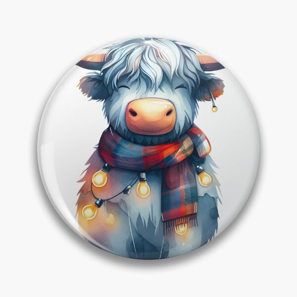 Item preview, Highland cow designed and sold by tipitoes.
