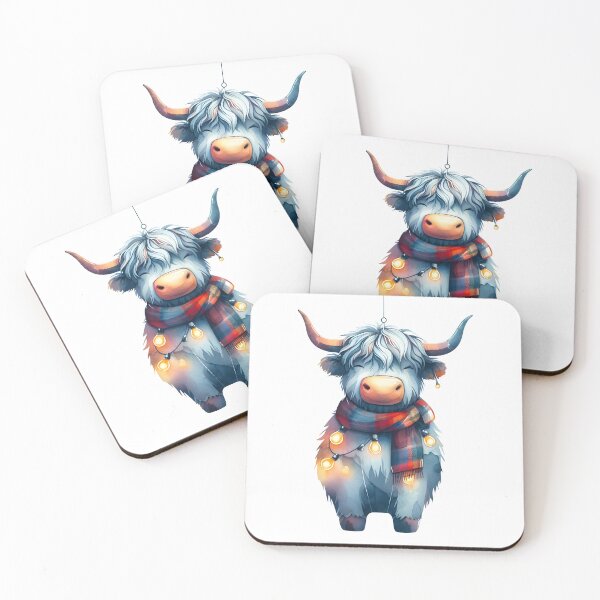 Item preview, Highland cow designed and sold by tipitoes.