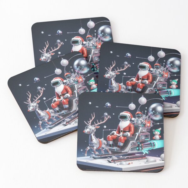 Item preview, santa claus, reindeer, snowmen, designed and sold by KICIART.