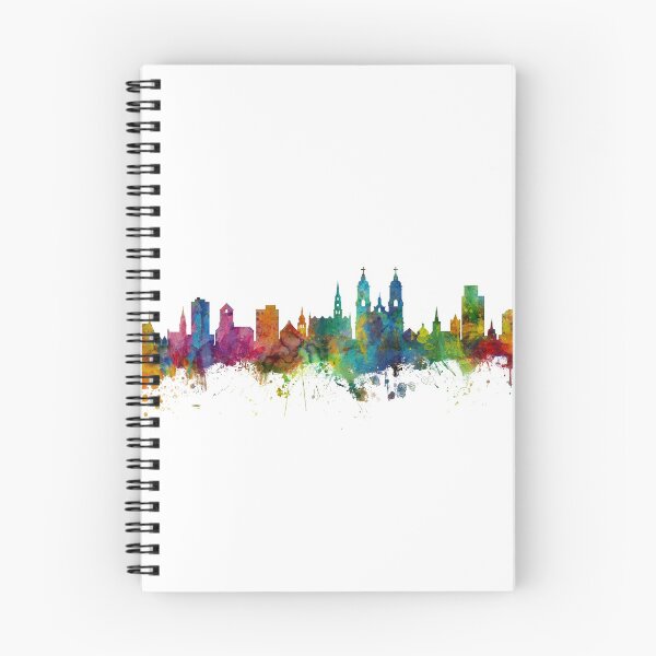 Item preview, St Gallen Switzerland Skyline designed and sold by ArtPrints.