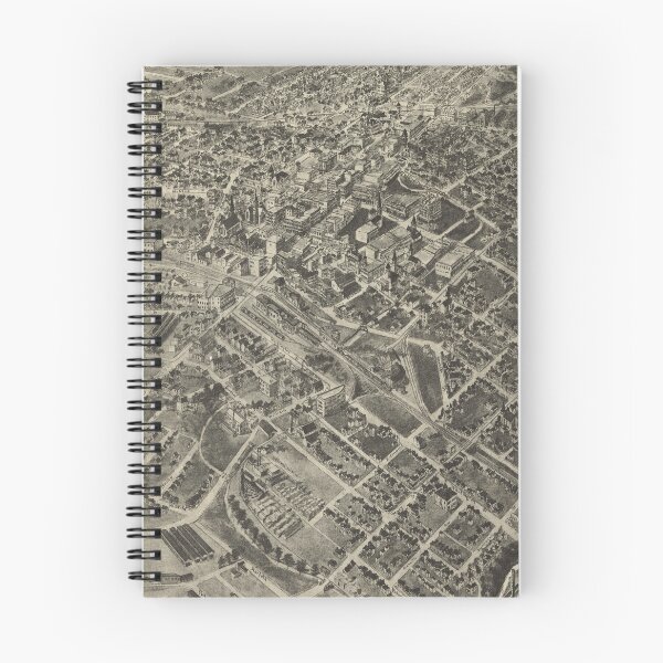 Item preview, Vintage Pictorial Map of Bristol Virginia (1912) designed and sold by BravuraMedia.
