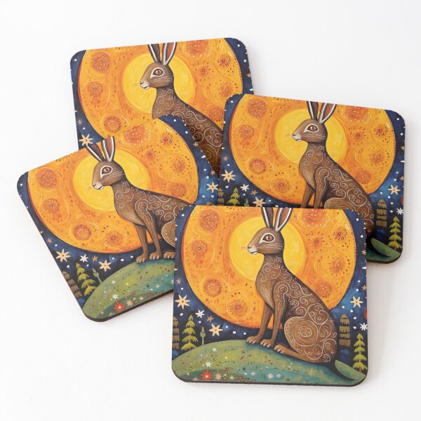 Item preview, Moonlit Reverie: The Hare's Serenity designed and sold by thewandswant.