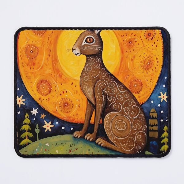Item preview, Moonlit Reverie: The Hare's Serenity designed and sold by thewandswant.