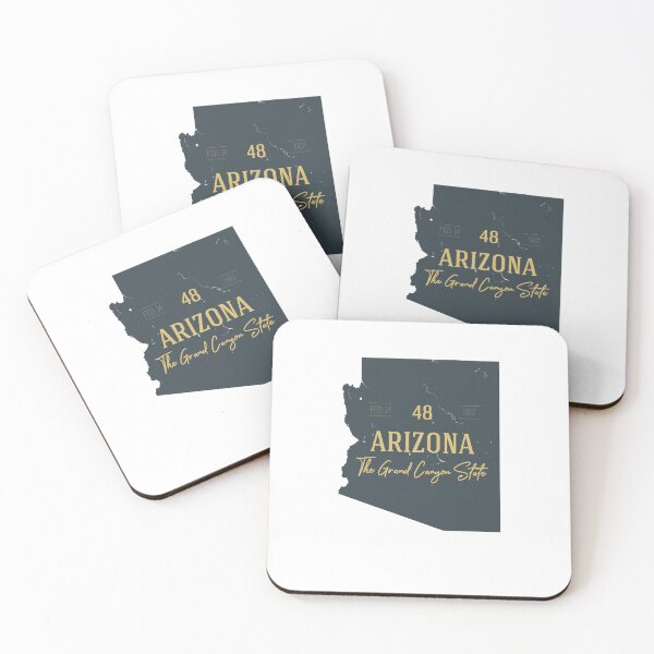 Item preview, American state map. Arizona. The Grand Canyon State designed and sold by dk-design85.