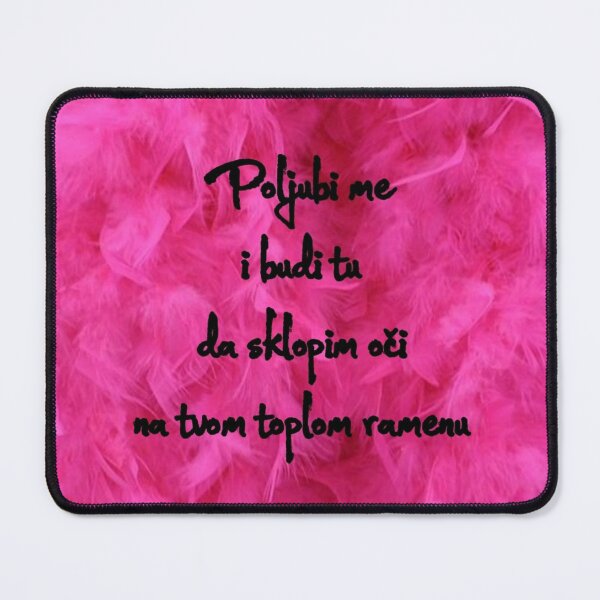 Item preview, Lyrics - Poljubi me i budi tu da sklopim oči na tvom toplom ramenu (Ostani) designed and sold by Marija Barisic.
