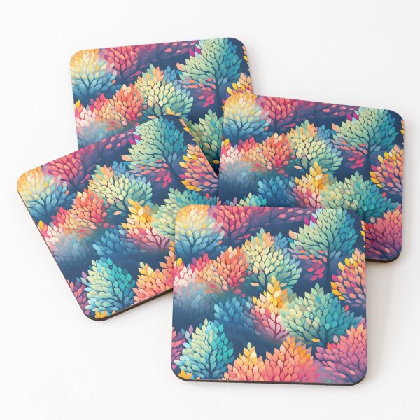 Item preview, Rainbow Woodland Patttern designed and sold by Ellimade.