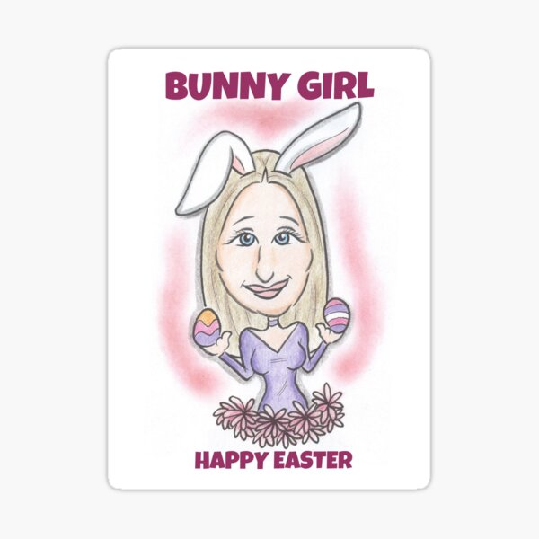 Bunny Girl Sticker