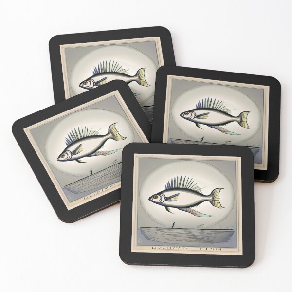 Item preview, darwin fish designed and sold by EuropeanPrints.