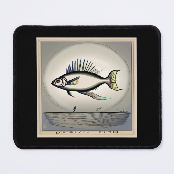 Item preview, darwin fish designed and sold by EuropeanPrints.