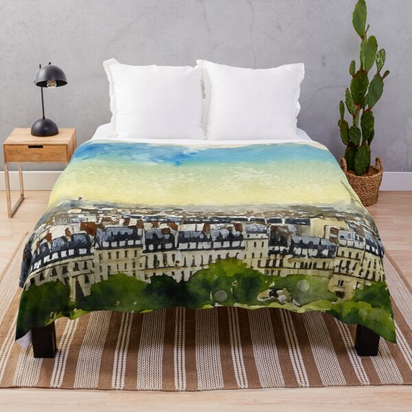 Item preview, Watercolor view on Paris designed and sold by Photopat.