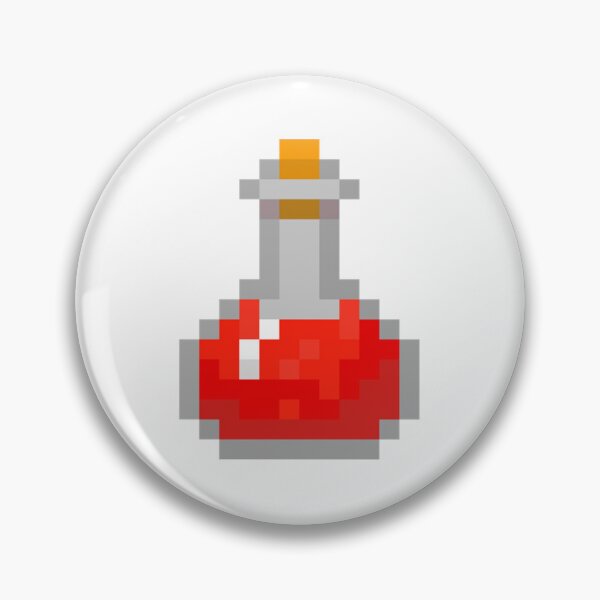 Item preview, Pixelated large healing potion image designed and sold by 16artypixels.