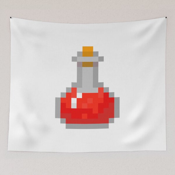 Item preview, Pixelated large healing potion image designed and sold by 16artypixels.