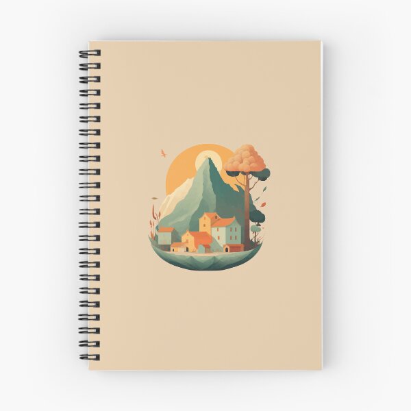 Item preview, Village in an Enchanted Forest designed and sold by XikilloconX.