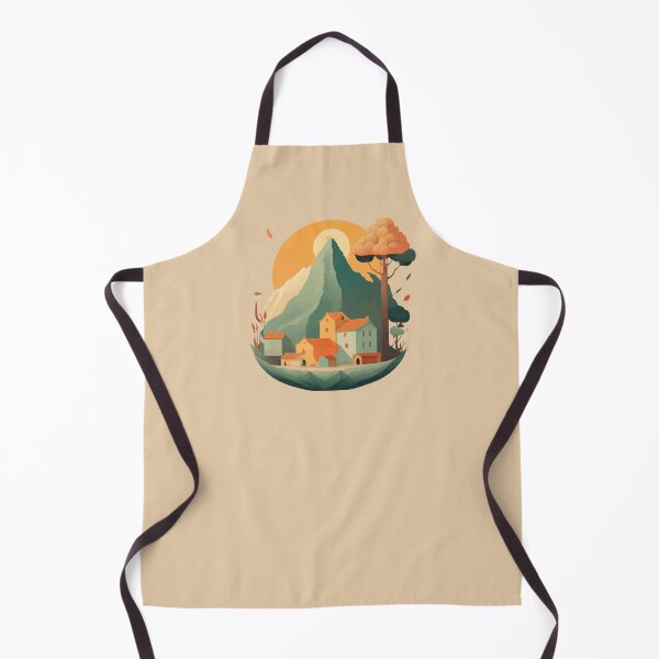 Item preview, Village in an Enchanted Forest designed and sold by XikilloconX.