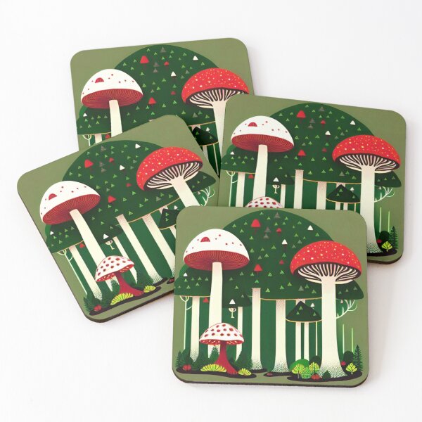 Item preview, Cute Mushroom Forest designed and sold by Robhilton99.