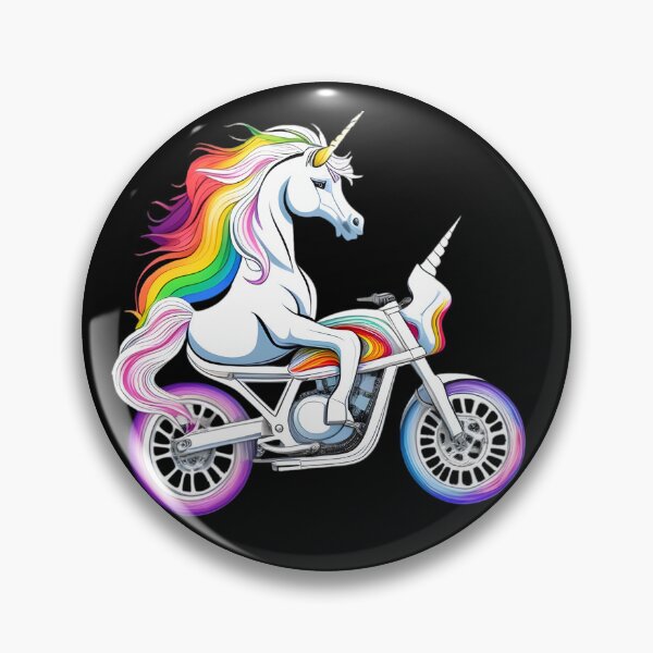 Item preview, Unicorn on Bike  designed and sold by ishitastore08.