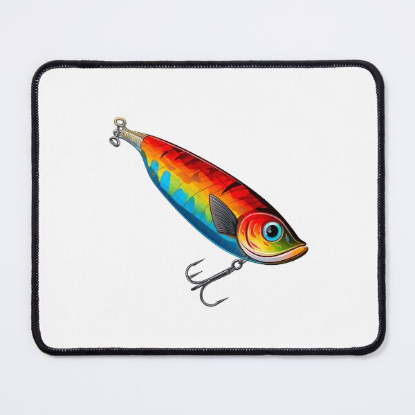 Item preview, Colorful fishing lure designed and sold by DiveIntoDesigns.