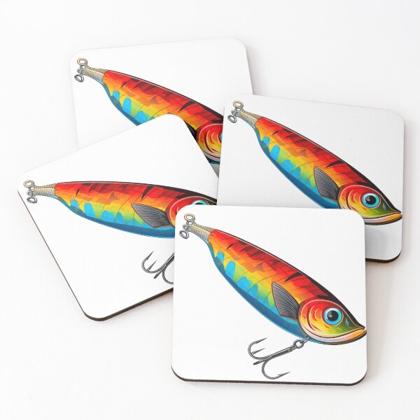 Item preview, Colorful fishing lure designed and sold by DiveIntoDesigns.