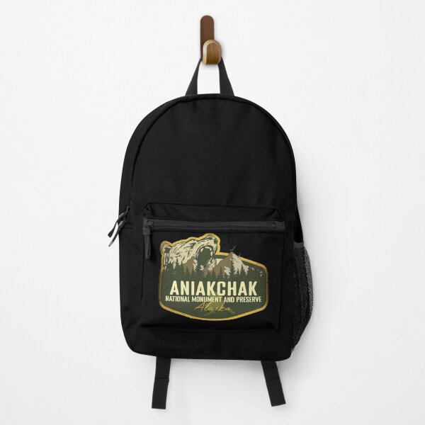 Item preview, Aniakchak National Monument And Preserve Alaska Retro Badge Camping Hiking Outdoor Adventure designed and sold by mountainfad.