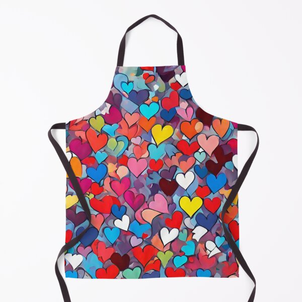 Item preview, Colorful hearts designed and sold by StyleSketch.
