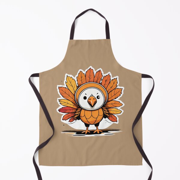 Aperçu de l'œuvre Cute Thanks Giving Bird créée et vendue par Bratak.