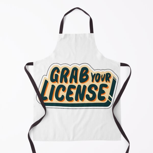 Item preview, Grab your License! Sticker designed and sold by LengQiong.