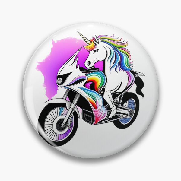 Item preview, Unicorn on Bike  designed and sold by ishitastore08.