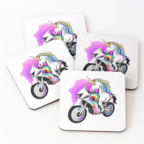 Item preview, Unicorn on Bike  designed and sold by ishitastore08.