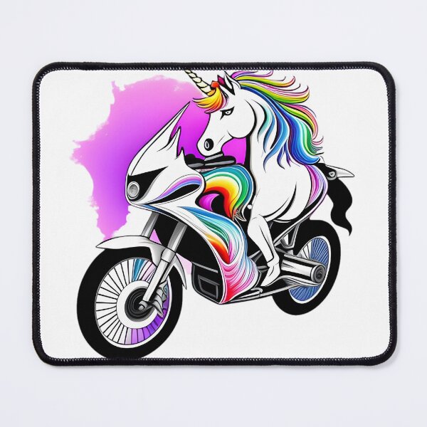 Item preview, Unicorn on Bike designed and sold by ishitastore08.